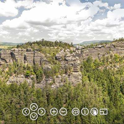 Panorama Affensteine