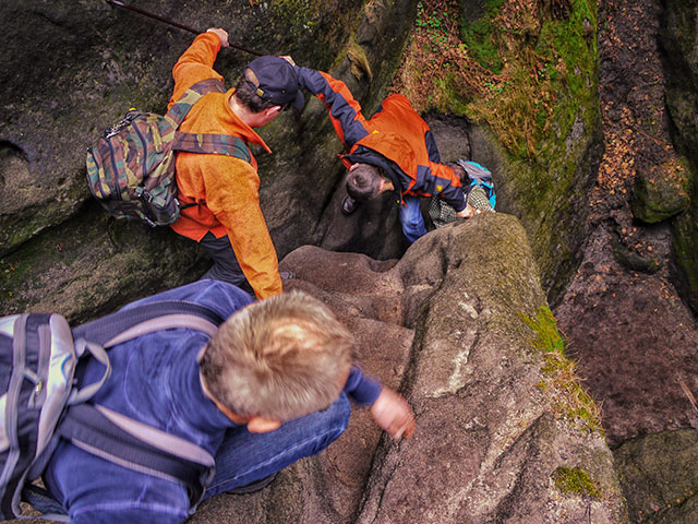 Aktivitäten in der Sächsischen Schweiz