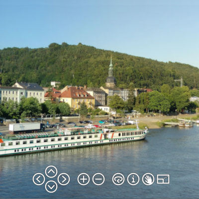 Panoramafoto Bad Schandau