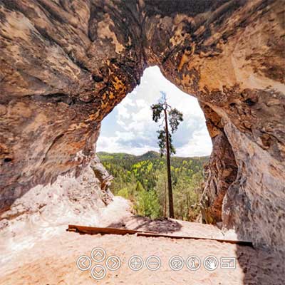 Panorama Kleinsteinhöhle